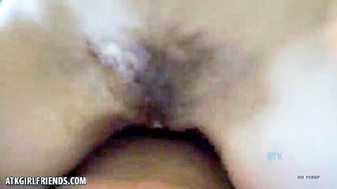 Haley Reed's blonde POV close-up of wet pussy in steamy scene