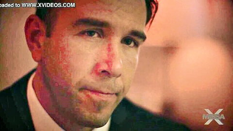Suited man in intense close-up from Hime Marie's MissaX boss fantasy