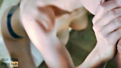 Mini Diva in paid fuck scene, intense doggy style penetration