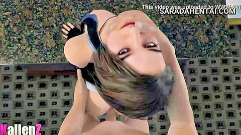 Jill Valentine cosplay fucked from behind in Resident Evil 3 remake porn