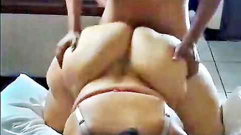 MadamButt's huge Brazilian ass destroyed by BBC in intense pounding