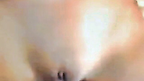 Closeup of shaved teen pussy leaking thick creampie cum after fucking.