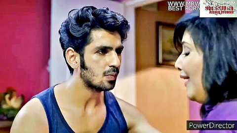 Rajsi Verma as seductive Indian housewife in steamy affair with stepsons
