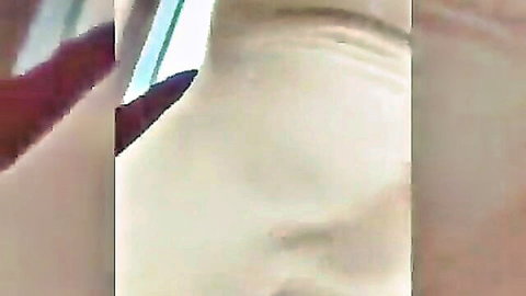 Blonde babe licking and sucking thick red cock tip in steamy closeup blowjob