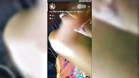 Neha's steamy Tango live private fuck show, explicit close-up penetration