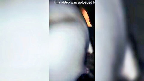 Blurred MILF big ass in doggy style fucked from behind in creampie scene