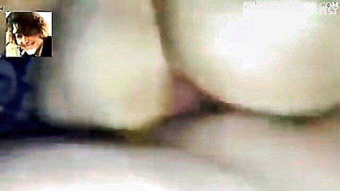 Die Stute blurry close-up of pale ass cheeks in amateur porn thumbnail