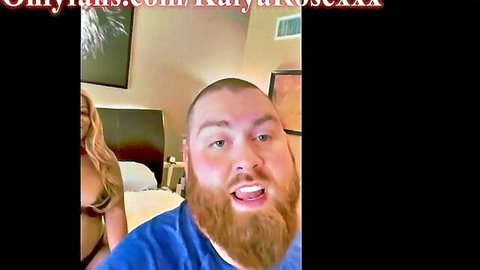 Mellanie Monroe in lingerie helps stepson with morning wood, busty MILF scene