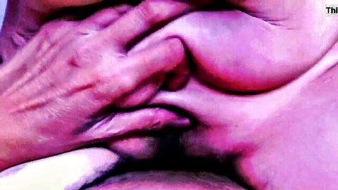 Thai woman explicit close-up of genitals being fingered