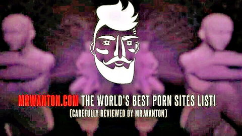 MrWantton promo banner for world's best porn sites list with bearded face graphic