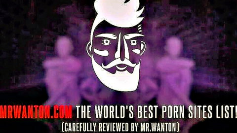 Mr Wanton logo banner for the world's best porn sites list reviewed by expert