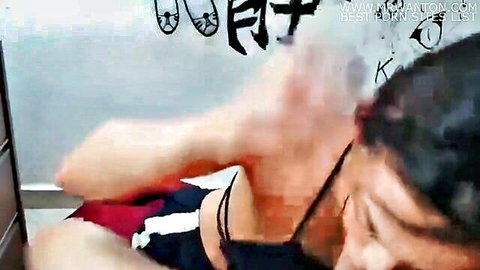 Deep throat compilation: woman gagging on cock in intense oral action