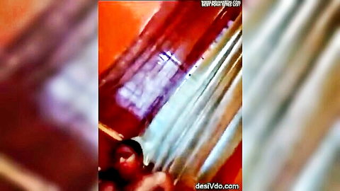 Blurry desi babe Maya in steamy indoor tease