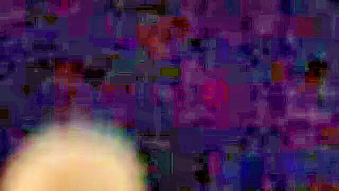 Blurry voyeur peeping in bathroom hidden cam footage