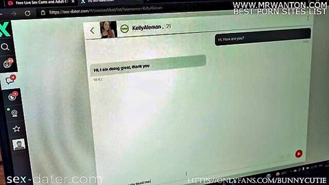 Kely Allen chatting on sex-dater site before anal fuck, 21yo amateur