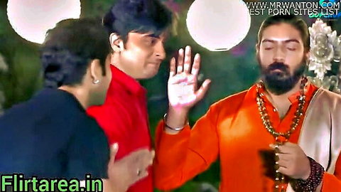 DirtyAkira as bhabhi with pandit ji in Indian seduction scene