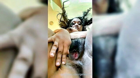 Latina OnlyFans babe in explicit close-up hand on cock vaginal tease HD porn