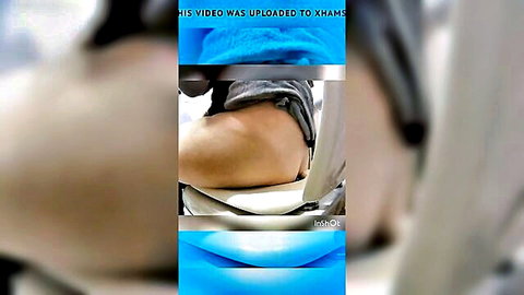 Amateur wife exposing big ass on toilet in bathroom