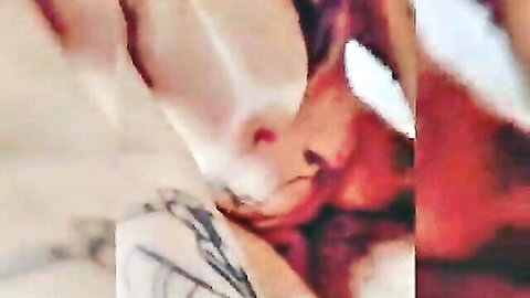 Blonde woman passionately riding big dick in cowgirl position