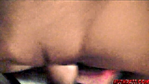 Vixen Layla's big black ass and pussy in close-up homemade fuck