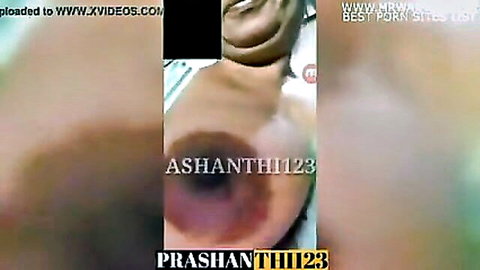 Close-up of South Asian woman neck in amateur Kuwait fun video