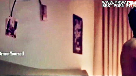 Shirtless Indian homeowner in steamy maid seduction scene