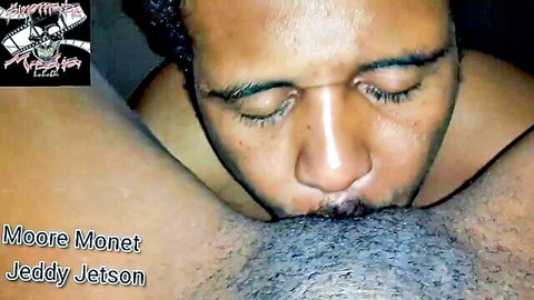 Moore Monet's pussy eaten by Jeddy Jetson in coworker scene