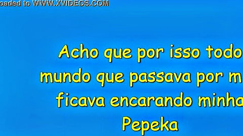 Brazilian babe says everyone stares at her pepeca pussy in public on street