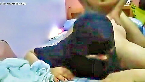 Niqabi Muslim woman in anal sex with Hindu boy, veiled hijab fetish