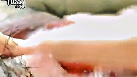 Japanese girl intensely rubbing her swollen big clit to explosive orgasm