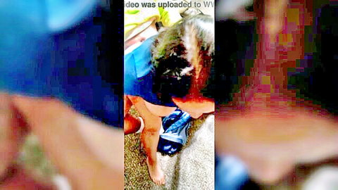 Big titted wife in doggy style fucked by stranger, hubby records amateur action