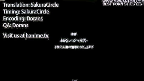 Japanese wife netorare scene from Yue Ni Hitozuma Wa Netorareta 2 JAV