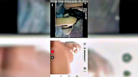 Amateur solo woman showing curvy ass in blurry close-up
