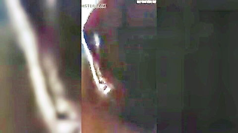 Blurry close-up of woman giving oral sex in mom porn video
