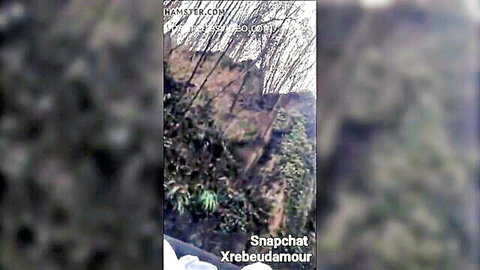 Morning anal fuck with Arab girl in djellaba outdoors