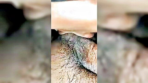 Malay hijab girl Ajeng passionately sucking thick cock