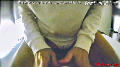 Mistress Kym rides and slaps her slave in intense POV femdom session