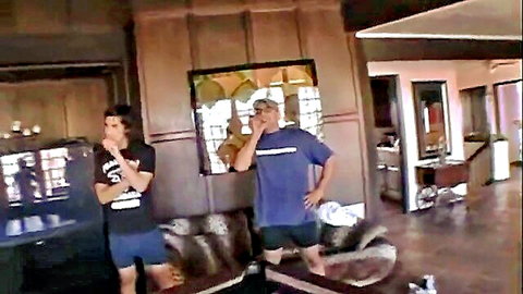 Gianna Michaels destroyed by two guys in intense home threesome