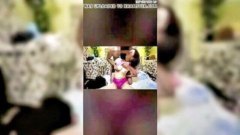 Christian Mariem in intimate lesbian scene with bottle play and lingerie
