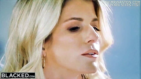Cory Chase blonde MILF seductive close-up from Blacked BBC porn