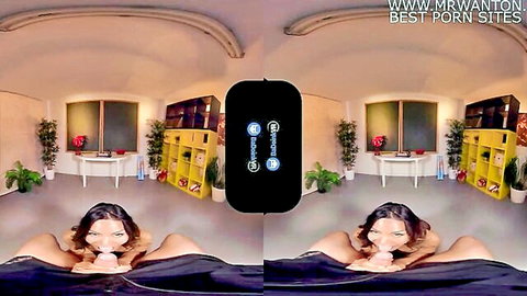 Busty Thai teacher Polly Pons in VR POV seductive pose