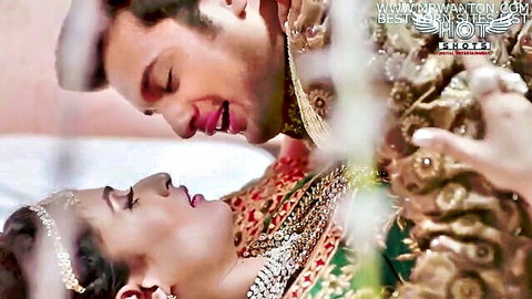 Anushree Datta in intimate couple embrace, Indian ethnic attire, Intercourse 2020 scene