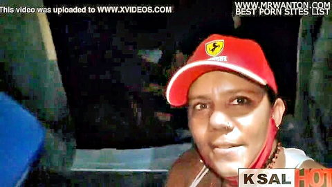 Brazilian woman in red Ferrari cap, behind the scenes in São Paulo porn shoot