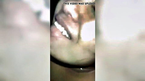 Chubby Malay Ika mouth stuffed in gangbang with Indian men