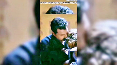 Indian father-in-law embraces busty bahu in passionate neck kiss scene