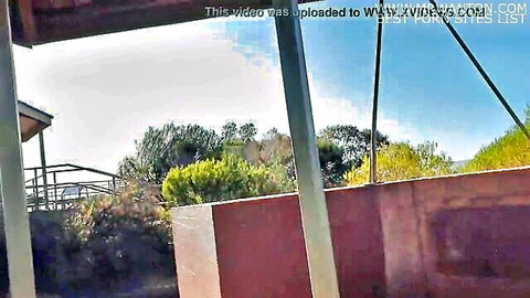 Public outdoor blowjob ending in oral creampie at skate park