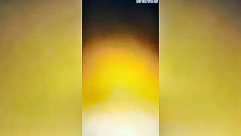 Blurry abstract yellow gradient triptych with LBF watermark