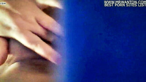 Hands groping and squeezing huge tits in closeup tease