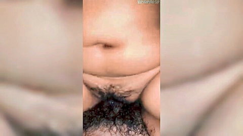 Hairy Balinese pussy close-up in amateur Indonesian sex video