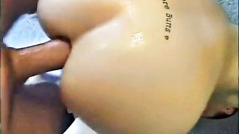 Alisha Klass close-up anal penetration with big pale ass and tits